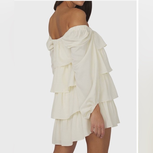 NWT WeWoreWhat Tiered Mini Dress - Picture 4 of 6